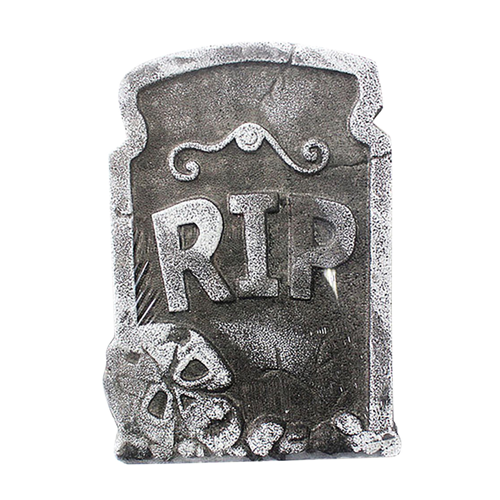 Gas Pizza Cook 1PCS Halloween Foam RIP Tombstones Halloween Yard Decorations Lawn House Decorations